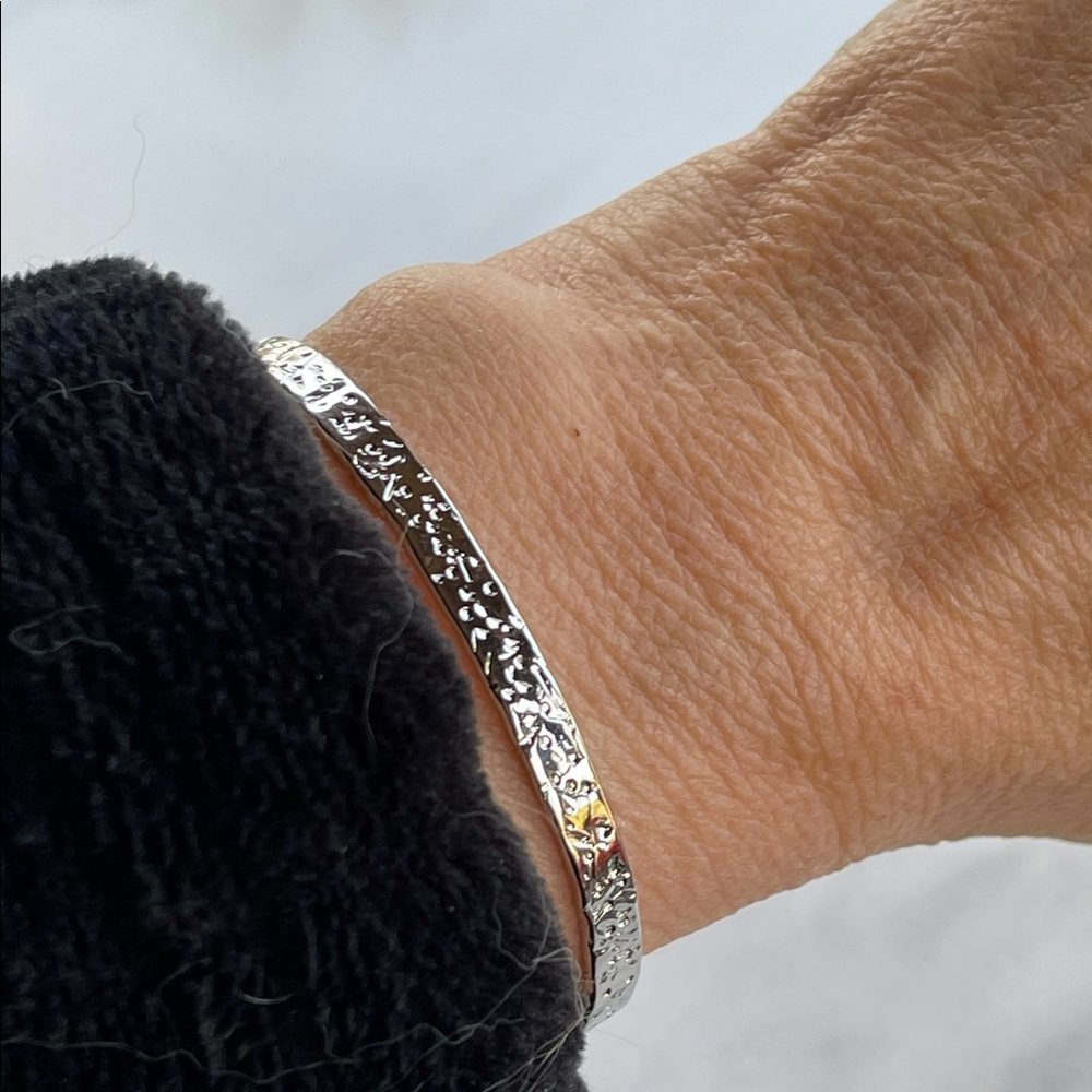 Sterling Silver Bangle - Picture 3 of 3